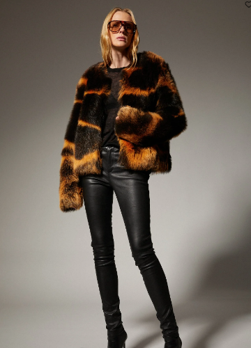 LOREN SHEARLING COAT
