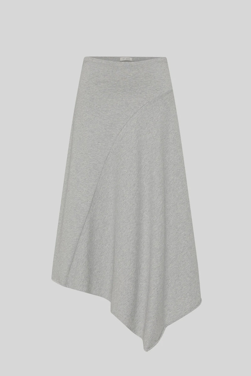 ASYMM DRAPE SKIRT