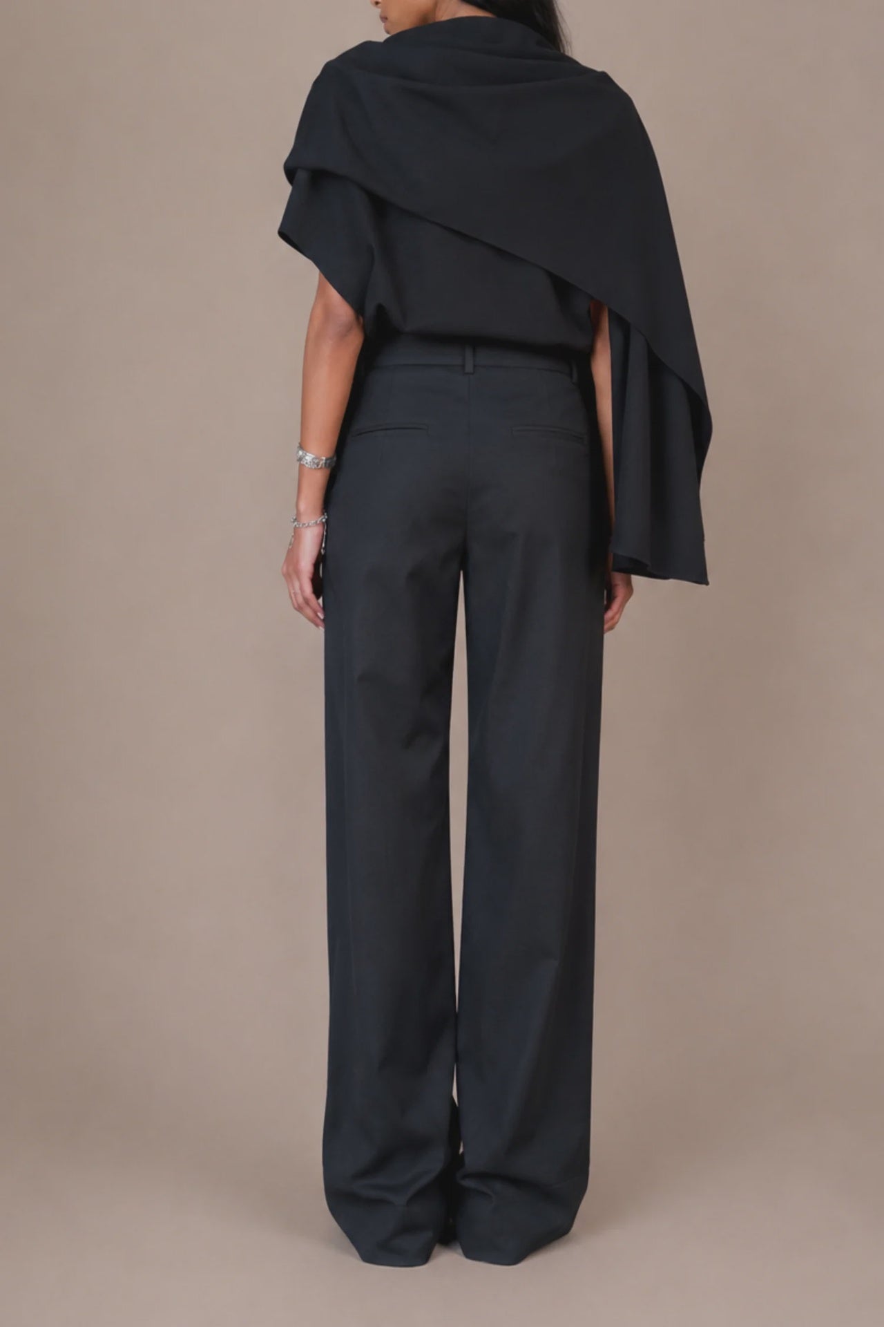 CAPE BLOUSE