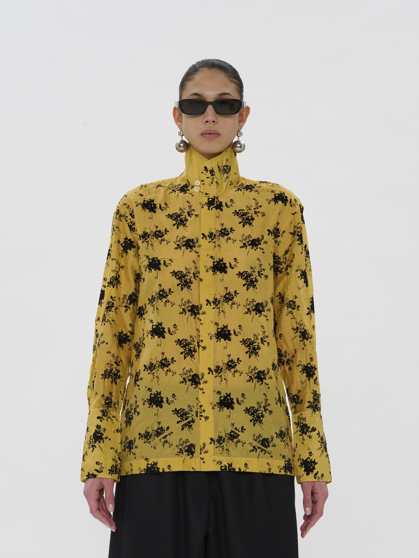EDITH SHIRT MUSTARD