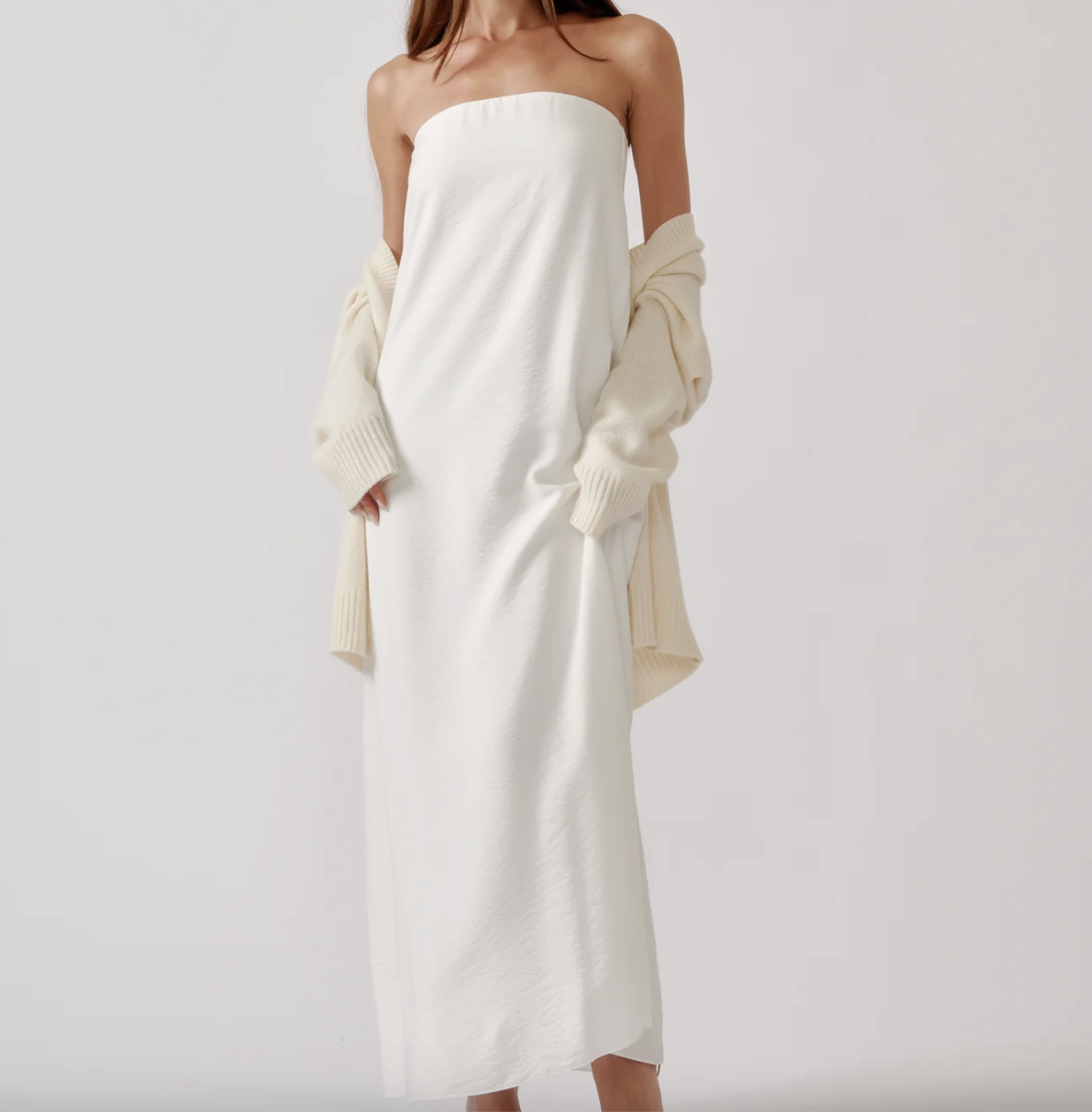ARDEN STRAPLESS DRESS