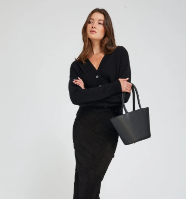 CAROLYN SUEDE TUBE SKIRT