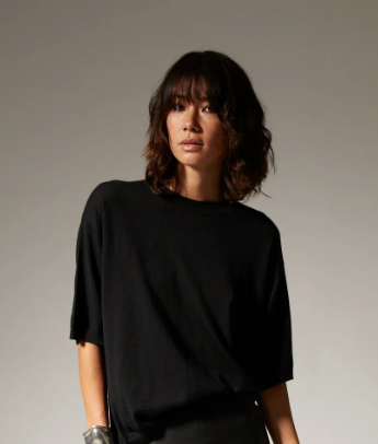 BOXY TEE CASHMERE