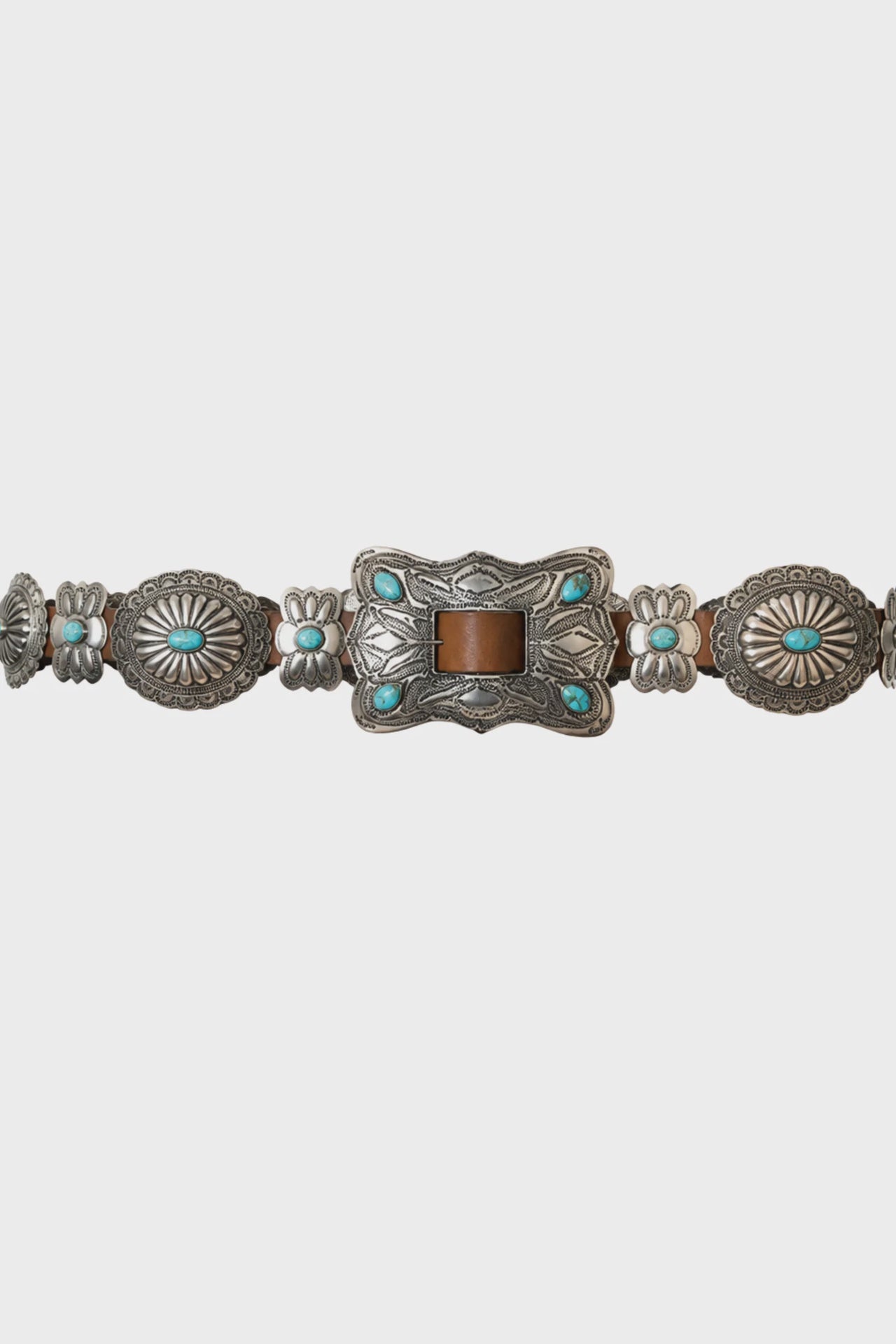 THE STONE CONCHA BELT BLACK