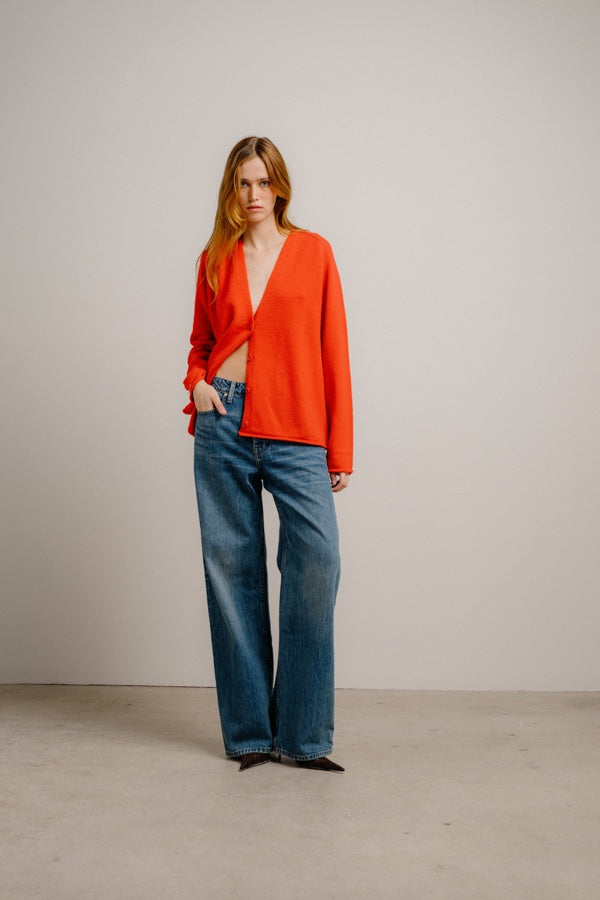SAMSON RELAXED SADDLE CARDIGAN