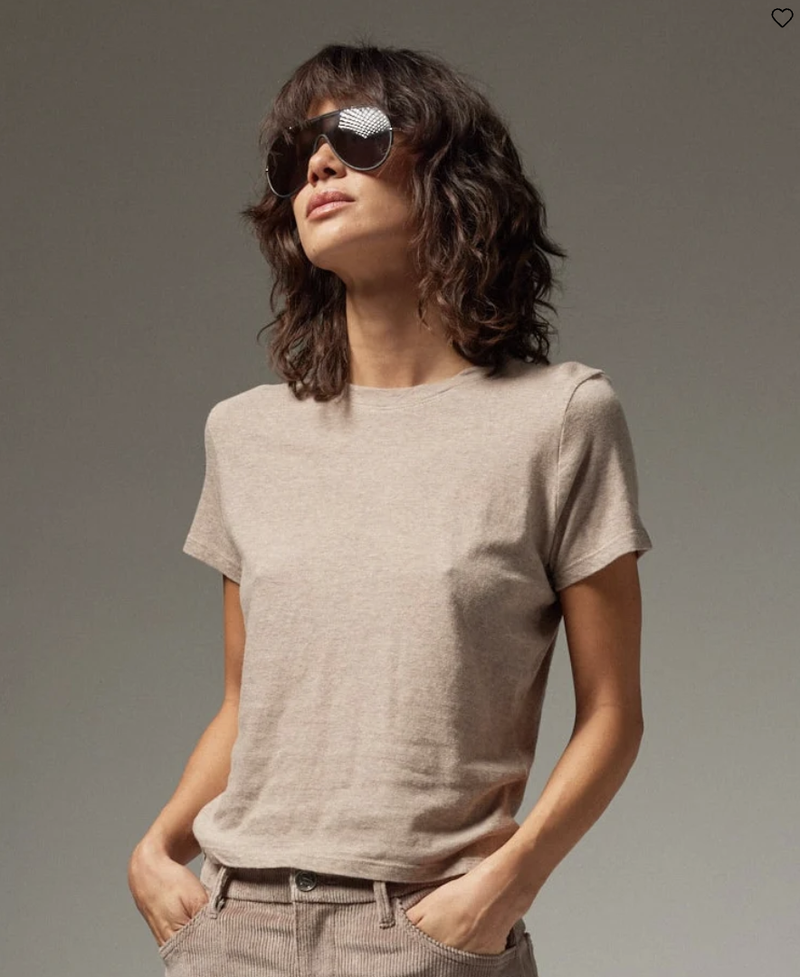BABY TEE TAUPE