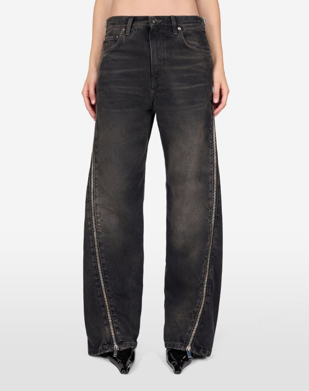 BONNIE ZIP DENIM JEANS