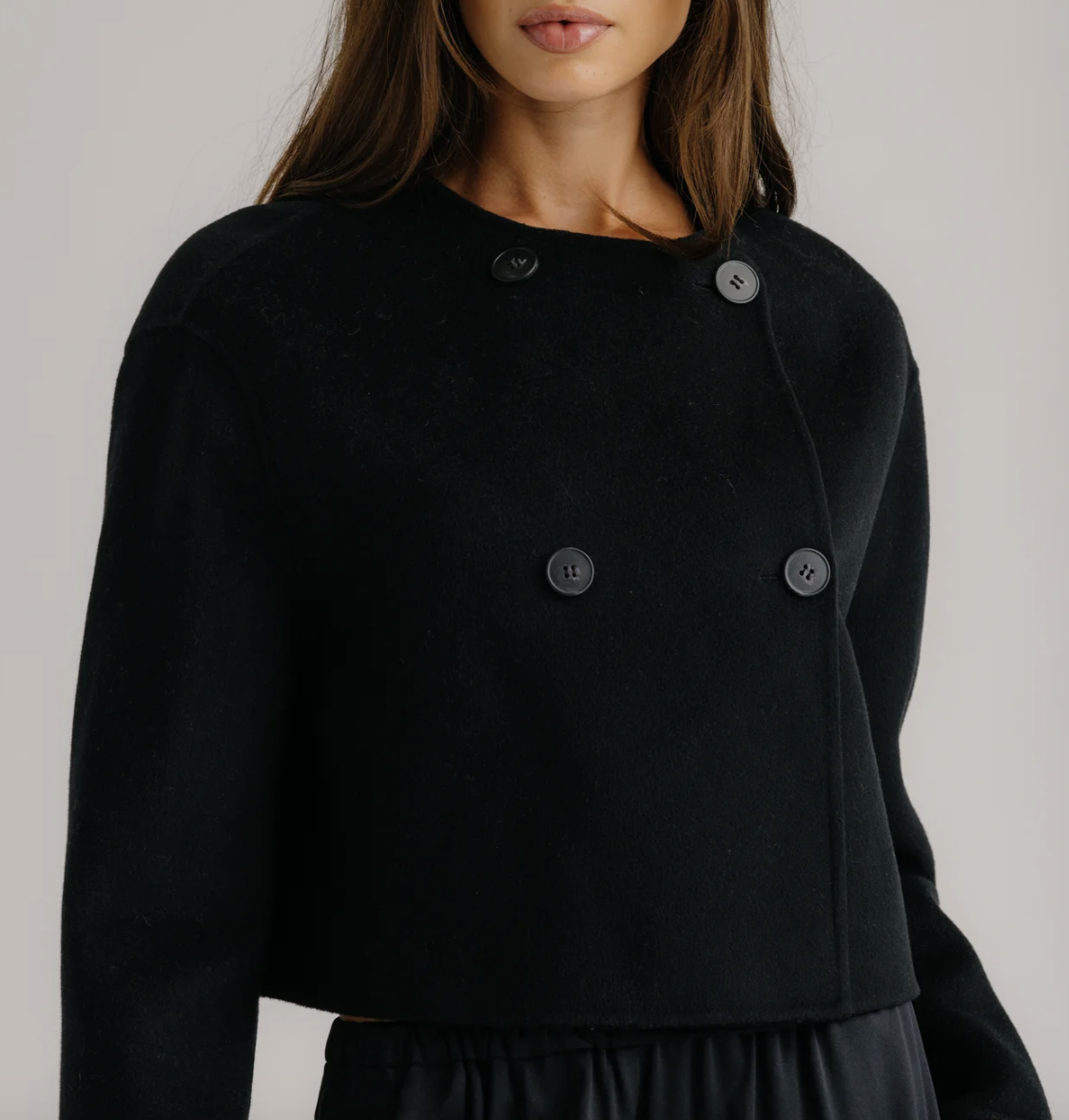FLOREN CROPPED COAT