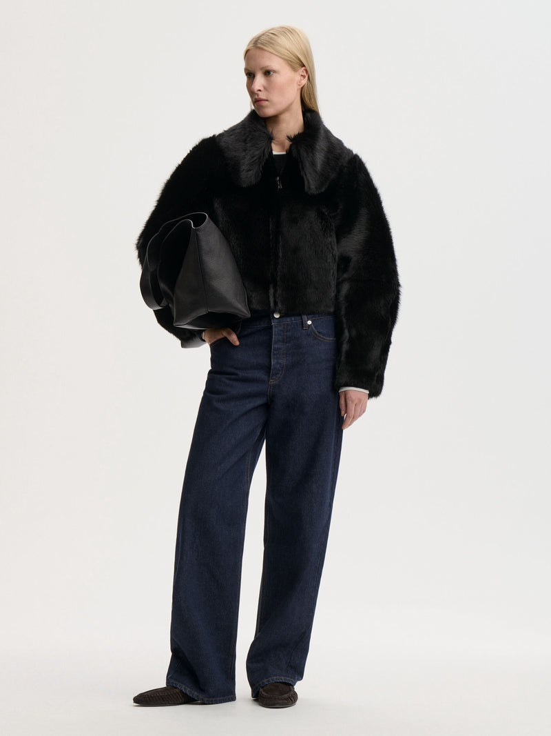 ROWANI SHEARLING JACKET