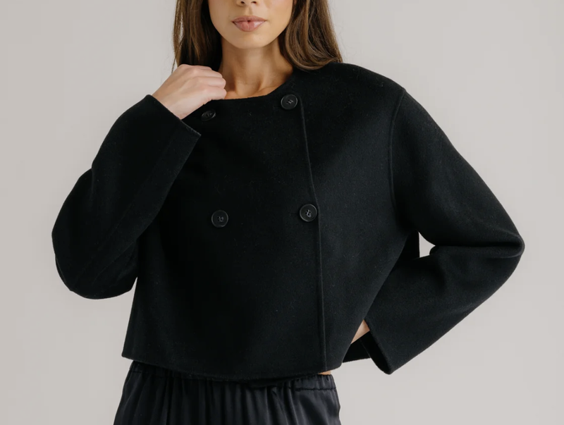 FLOREN CROPPED COAT